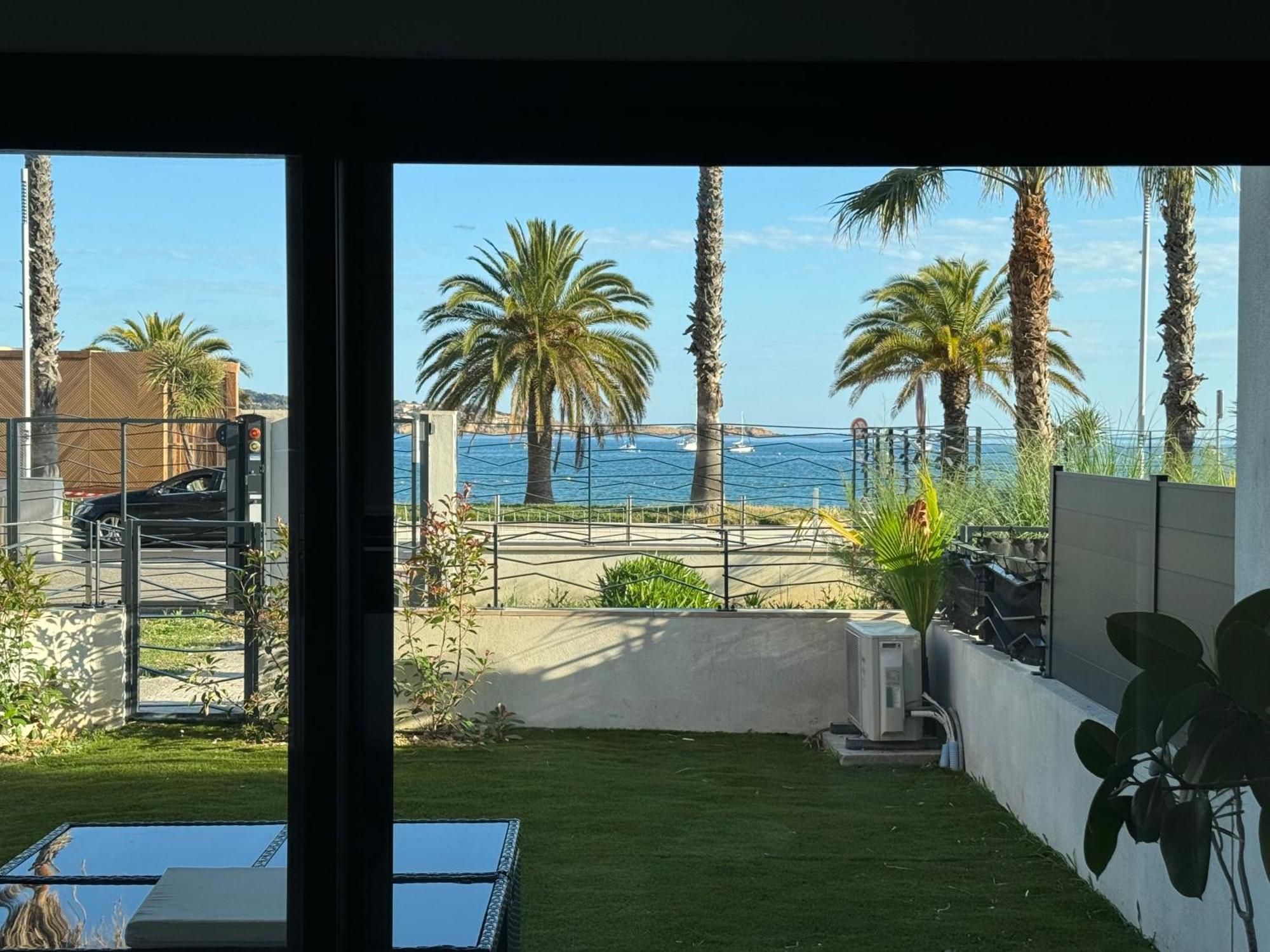 T3 Neuf Avec Terrasse Et Jardin Face A La Mer Bandol Εξωτερικό φωτογραφία